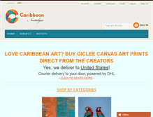 Tablet Screenshot of caribbeannostalgia.com